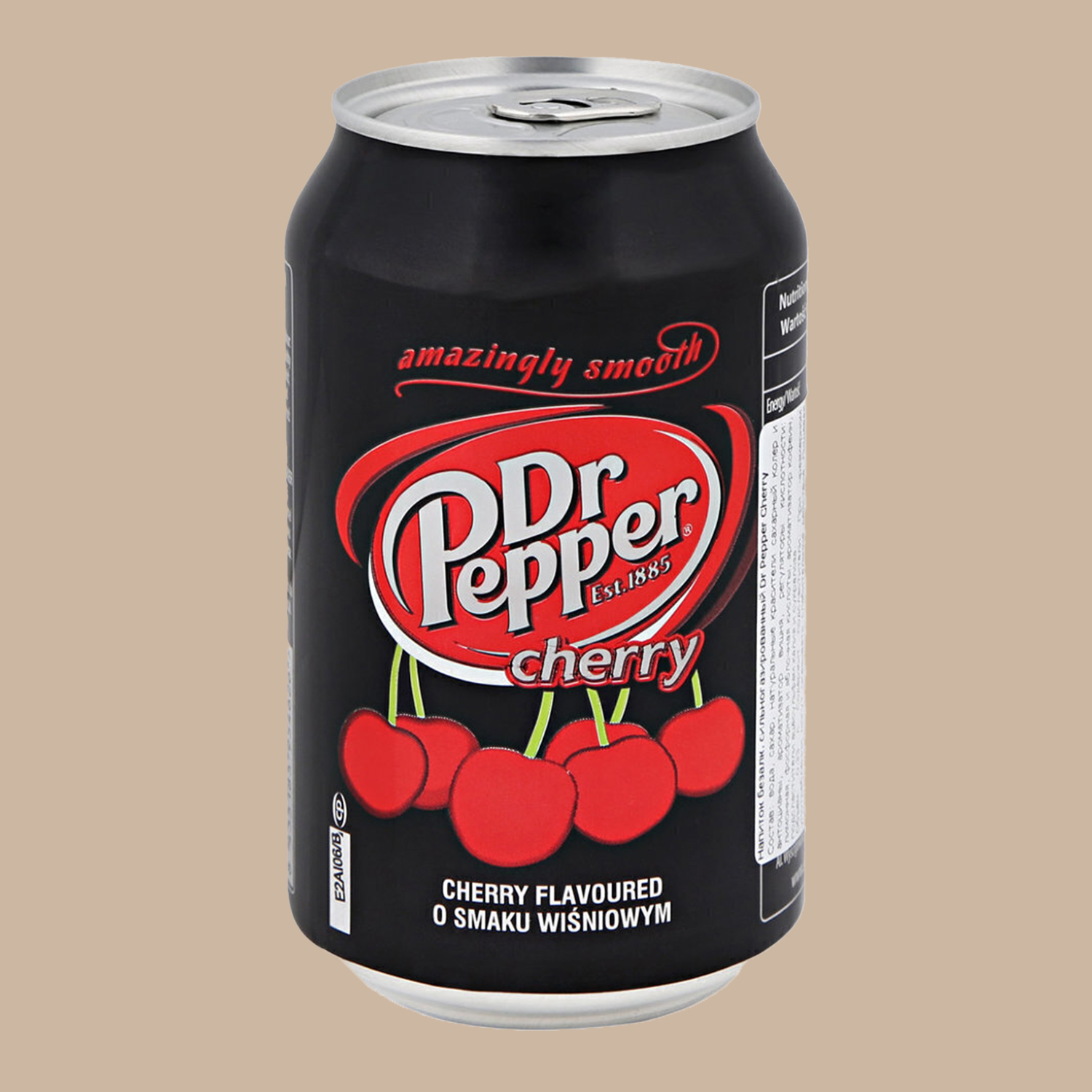 Напиток б/ал. газ. Dr.Pepper “Cherry”, ж/б 0,33 л.